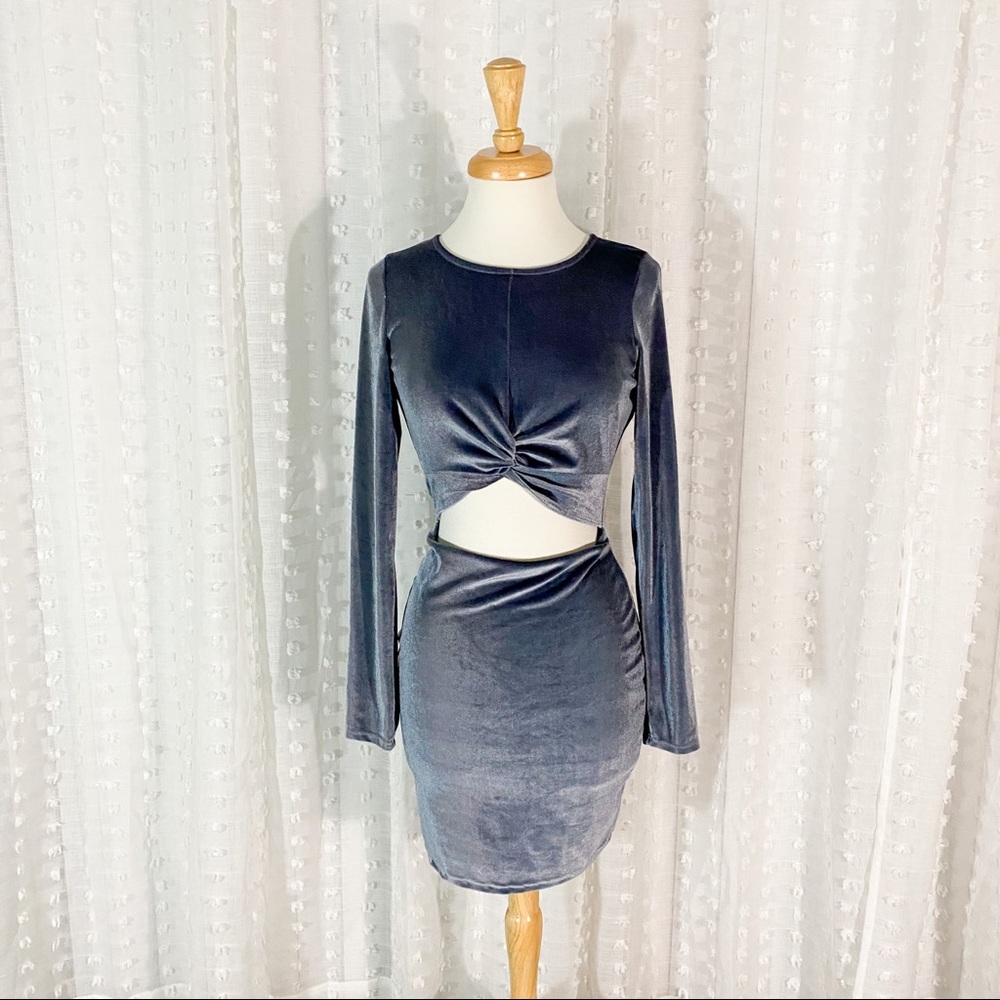 Windsor Velvet Cutout Mini